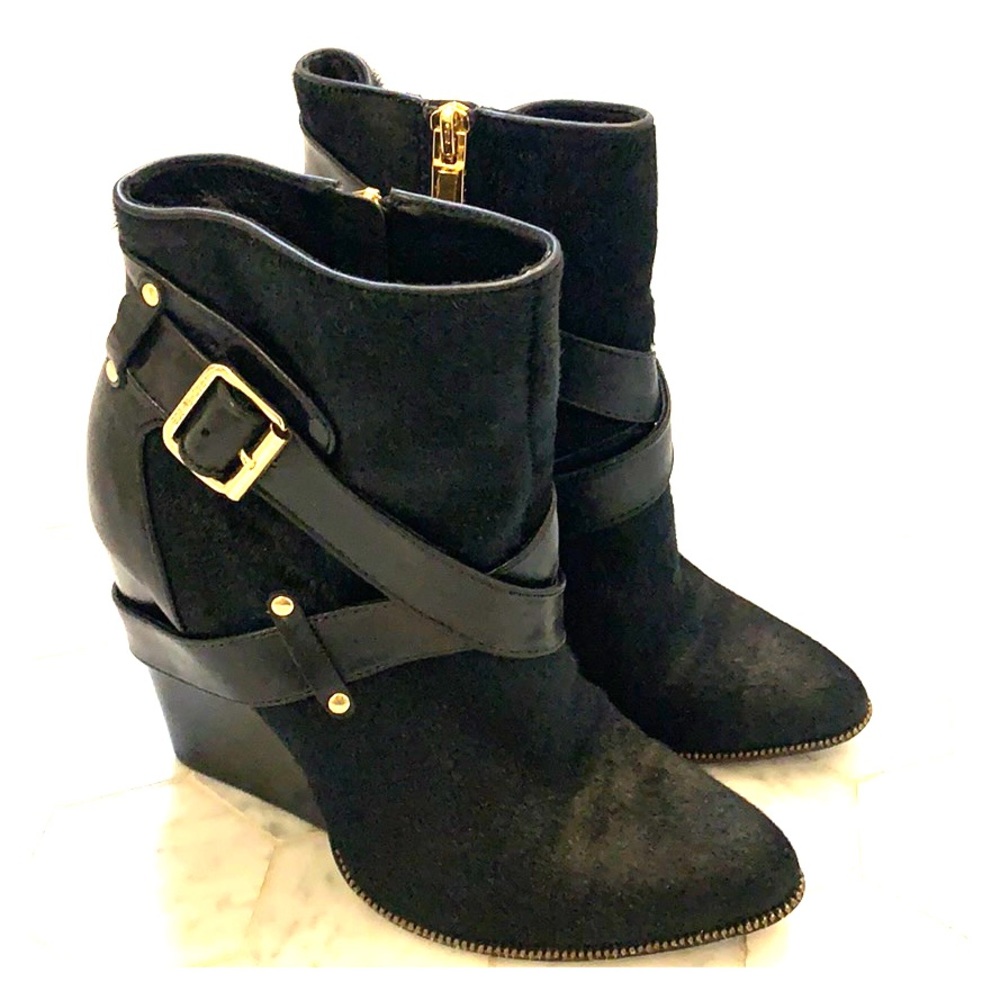 RACHEL ZOE Mak Calf Hair Bootie